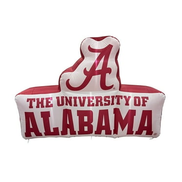 Logo Brands Alabama Crimson Tide Pre-Lit 7’x10’ Team Inflatable