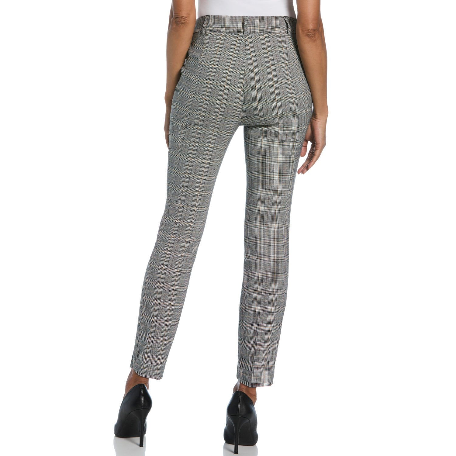 slim fit dress slacks Isabeau Pant | Grey Pinstripe | Womens main image 0