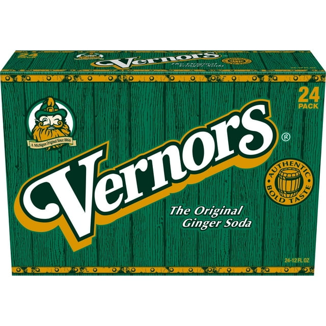 Vernors Ginger Soda 12 fl. oz., 24 pk.