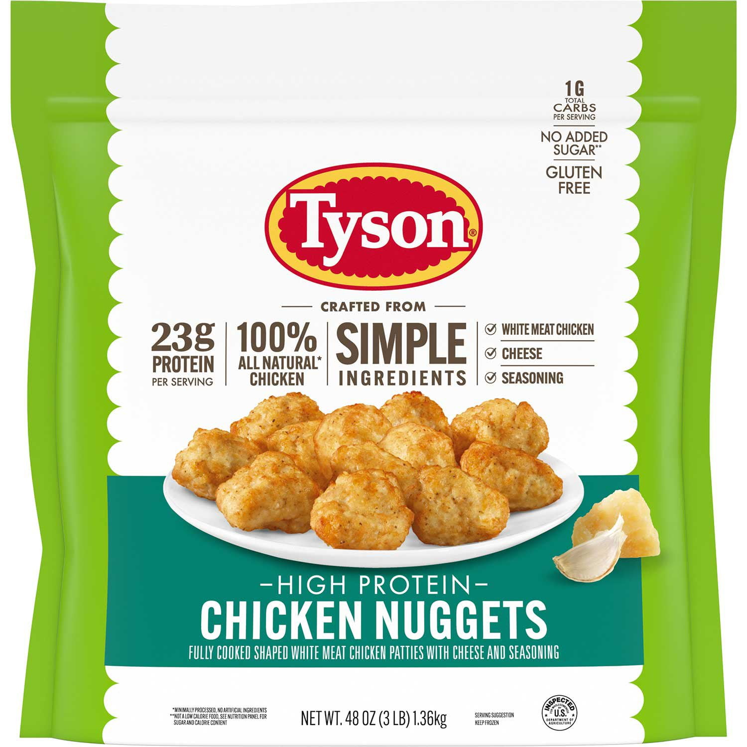 Tyson Simple Ingredient Chicken Nuggets, Frozen, 3 lbs. - Samsclub.com