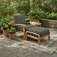 thumbnail image 5 of Cambridge Casual Sonoma Teak Deep Seating Patio Set, 7pc, 5 of 16