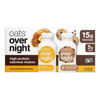 Oats Overnight High Protein Oatmeal Shakes, Variety Pack, 10 ct.