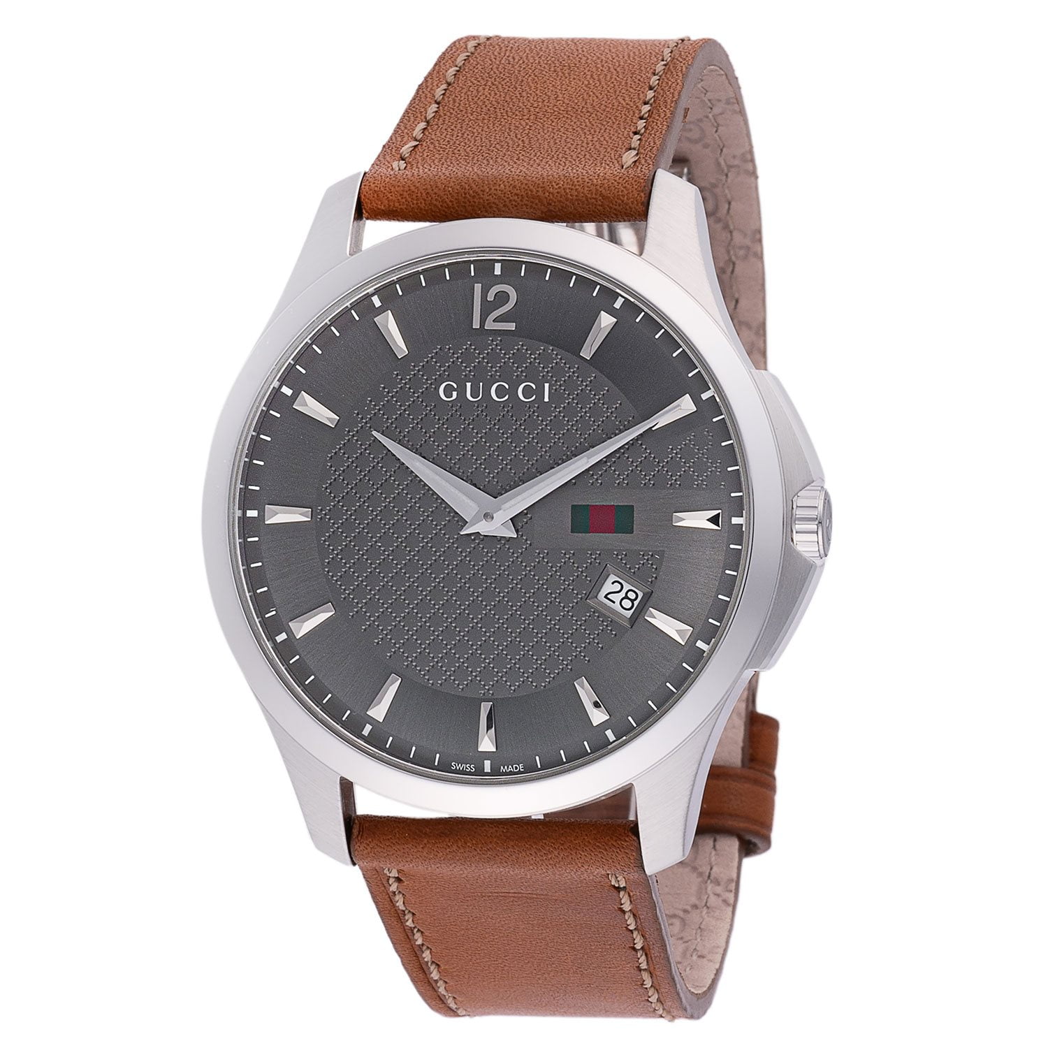 Gucci G-Timeless Quartz Analog Leather Watch, 40mm - Samsclub.com