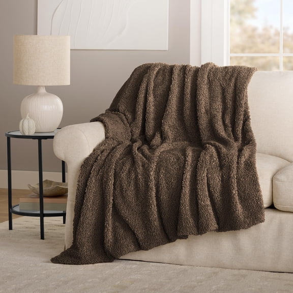 Member's Mark Faux Shearling Throw, 60" x 70"