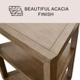 thumbnail image 3 of Marlow Solid Wood End Table, Natural, 3 of 9