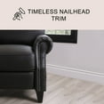 thumbnail image 3 of Braxton Bonded Leather Pushback Recliner, 3 of 12