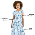 thumbnail image 5 of Rare Editions Girls Chiffon Maxi Dress, 5 of 8