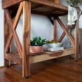 thumbnail image 5 of Backyard Discovery 47" Acacia Wood Garden Potting Bench & Serving Bar w/ Shelf, 5 of 9