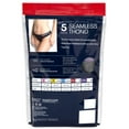 thumbnail image 3 of Reebok Women's 5-Pack Seamless Thong, 3 of 4