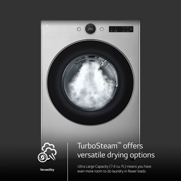LG 7.4 cu. ft. Electric Dryer with TurboSteam - Samsclub.com