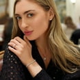 thumbnail image 8 of 6.96 CT. T.W. Diamond Tennis Bracelet in 14K Gold, 8 of 10