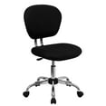 thumbnail image 2 of Flash Furniture Mid-Back Mesh Task Chair with Chrome Base, Black, 2 of 13