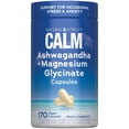 thumbnail image 1 of Natural Vitality CALM Magnesium Glycinate + Ashwagandha, 170 Capsules, 1 of 6