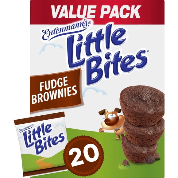 Entenmann's Little Bites Fudge Brownie Mini Muffins 1.8 oz., 20 pk.