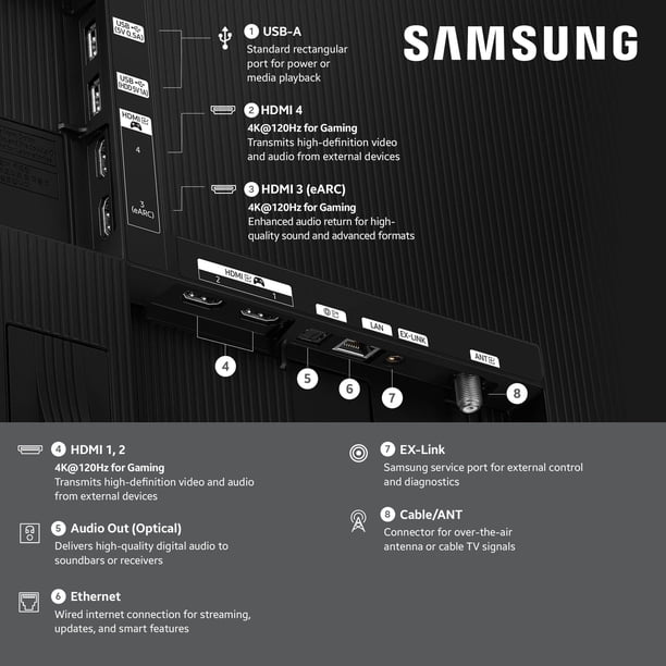 SAMSUNG 65” Class S85H Series OLED 4K UHD Vision AI Smart Tizen TV