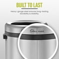 thumbnail image 4 of Simpli-Magic 80 Liter/21 Gallon Open Top Trash Can, Commercial Grade, Stainless Steel, 4 of 6