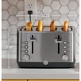 thumbnail image 2 of GE 4-Slice Stainless Steel Toaster with Extra Wide Slots, 2 of 6