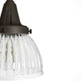 thumbnail image 7 of Hunter Cypress Grove with Clear Holophane Glass 4 Light Chandelier Ceiling Light Fixture, 7 of 10