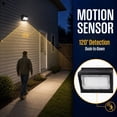 thumbnail image 2 of Westinghouse 4000 Lumen Solar LED Wall Light with Motion Sensor, 3 CCT, 2 of 10