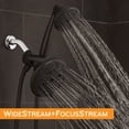 thumbnail image 13 of Oxygenics Drench 55-Setting Combo Shower Head Kit, Various Finishes, 13 of 15