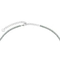 thumbnail image 2 of Round Cut Lab Created Tennis Necklace in Sterling Silver, 2 of 5
