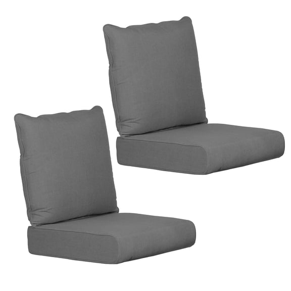 Member's Mark Deep Seating Cushions with Sunbrella Fabric, Set of 2