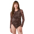 thumbnail image 1 of Edited by Maren Morris Women's Long Sleeve Bodysuit, 1 of 10