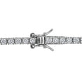 thumbnail image 7 of Lab Created Gemstone & White Sapphire Tennis Bracelet in Sterling Silver, 7 of 7