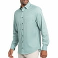 thumbnail image 2 of Nick Graham Men's Performance Long Sleeve Woven Sport Shirt, 2 of 8