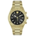 thumbnail image 1 of Versace Men's V-Sporty Greca 46MM Gold-Tone Watch, 1 of 4