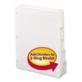 thumbnail image 1 of Smead® Three-Ring Binder Index Divider, 5-Tab, White, 1 of 3