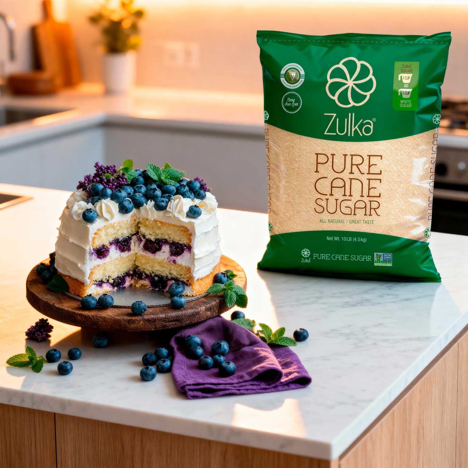 Zulka Pure Cane Sugar 10 lbs. - Samsclub.com