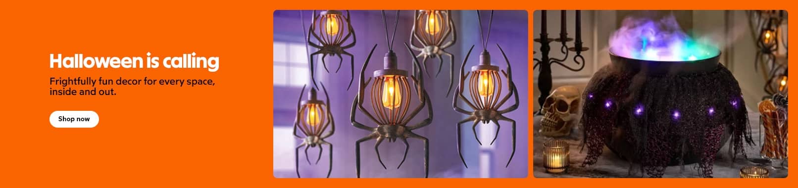 Halloween is calling. Frightfully fun decor for every space, inside and out.