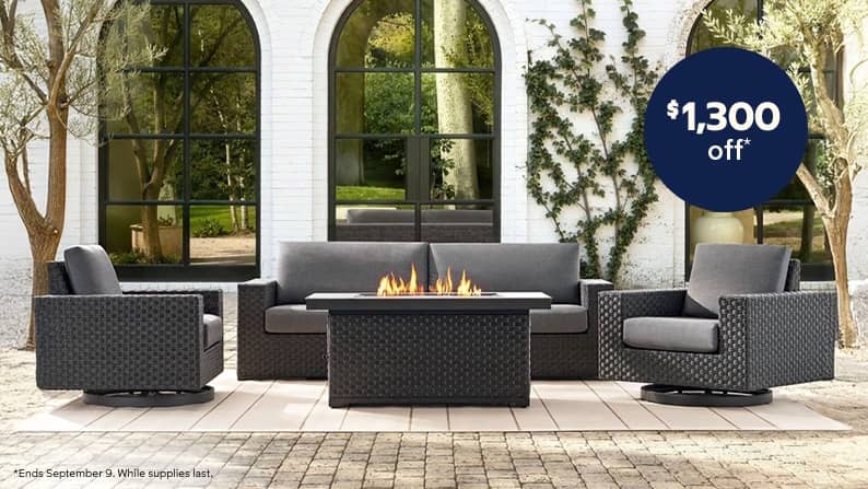 Labor Day Savings. Offer ends Sept. 9. While supplies last.