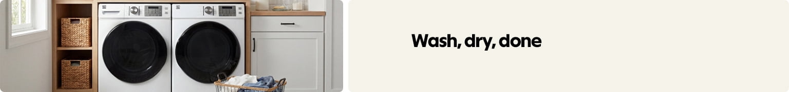 Wash, dry, done