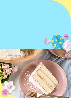 Easter Desserts starting at just $4.28