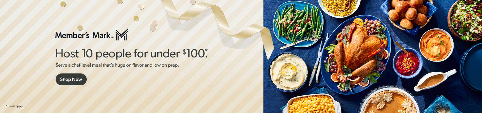 Thanksgiving Essentials at Sam’s Club