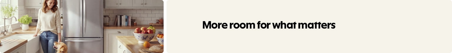 More room for what matters