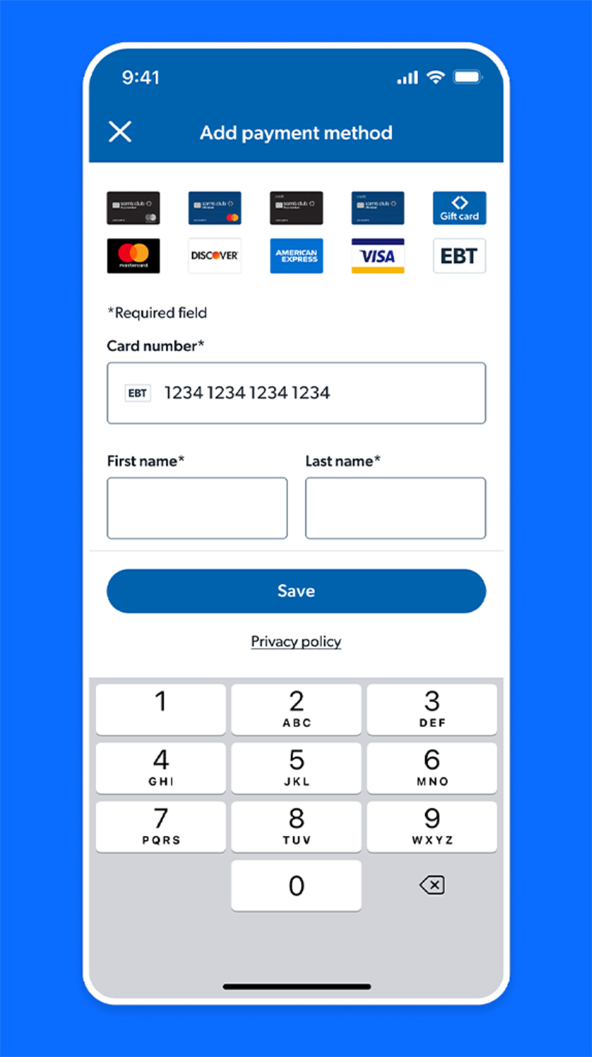 SNAP EBT Eligible Foods: Order Eligible Groceries Online for Delivery or  Pickup at Sam's Club