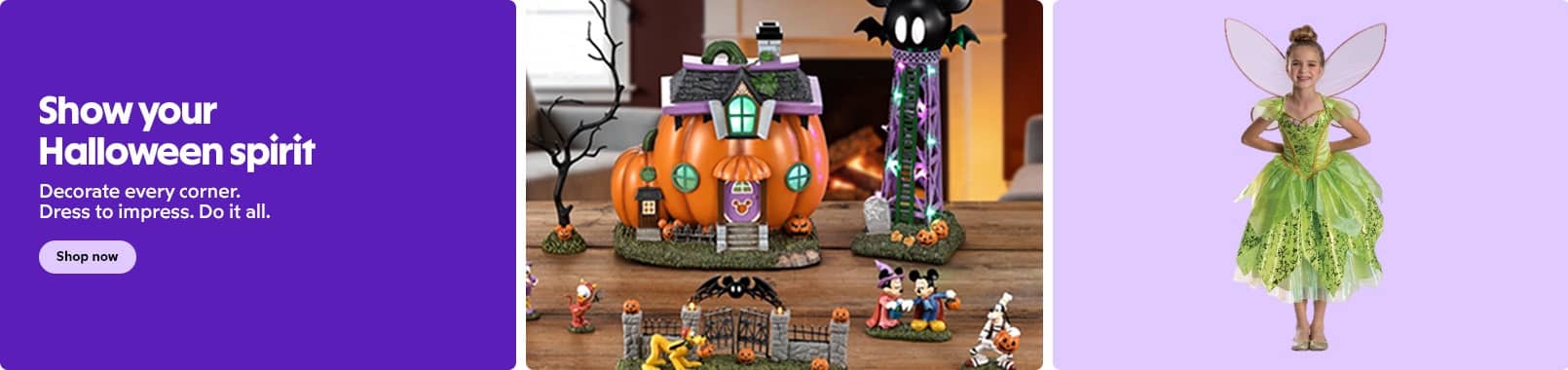 Show you Halloween spirit. Decorate every corner. Dress to impress. Do it all. Shop now