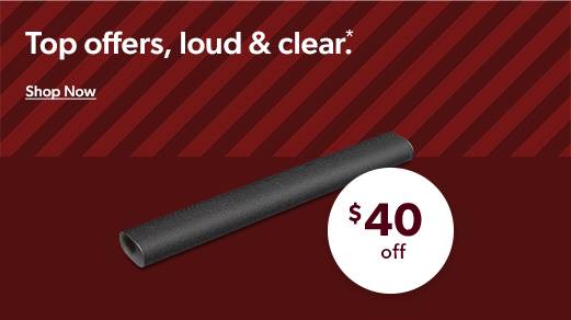 Top offers, loud & clear