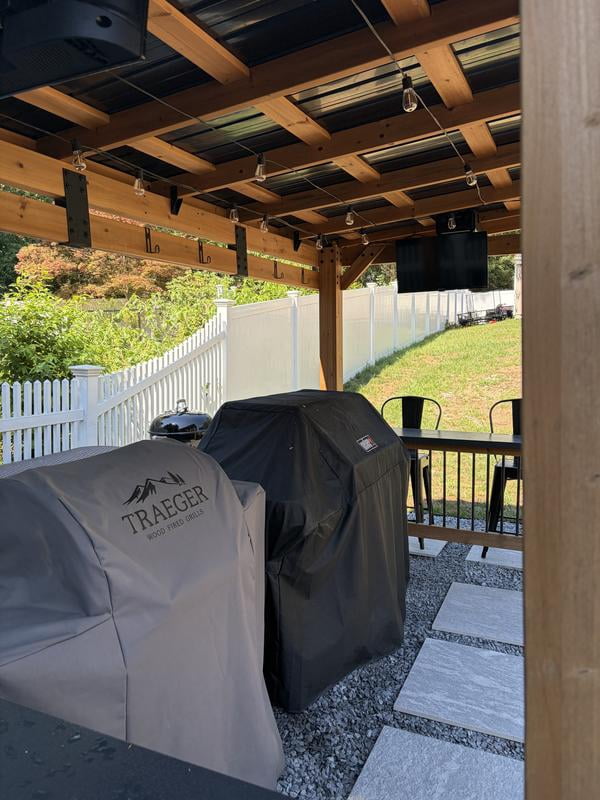 Backyard Discovery 20' x 12' Kingsport Cedar Carport - Samsclub.com