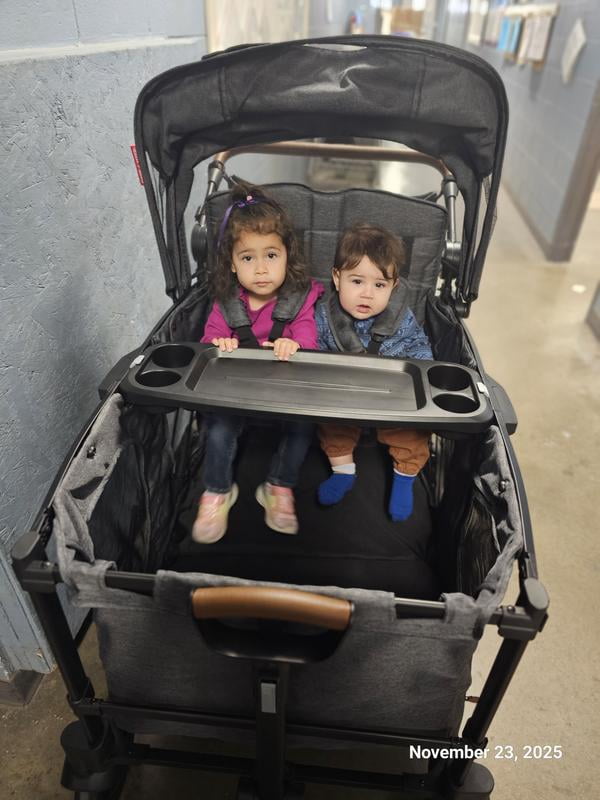 Radio Flyer Voya XT Quad Stroller Wagon with Accessories