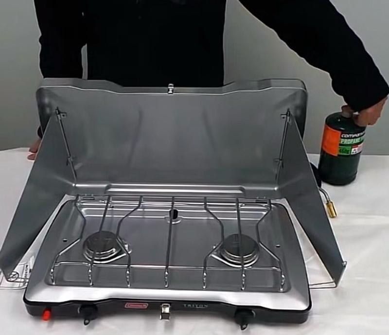 Coleman® Triton™+ 2-Burner Propane Gas Camping Stove - Samsclub.com