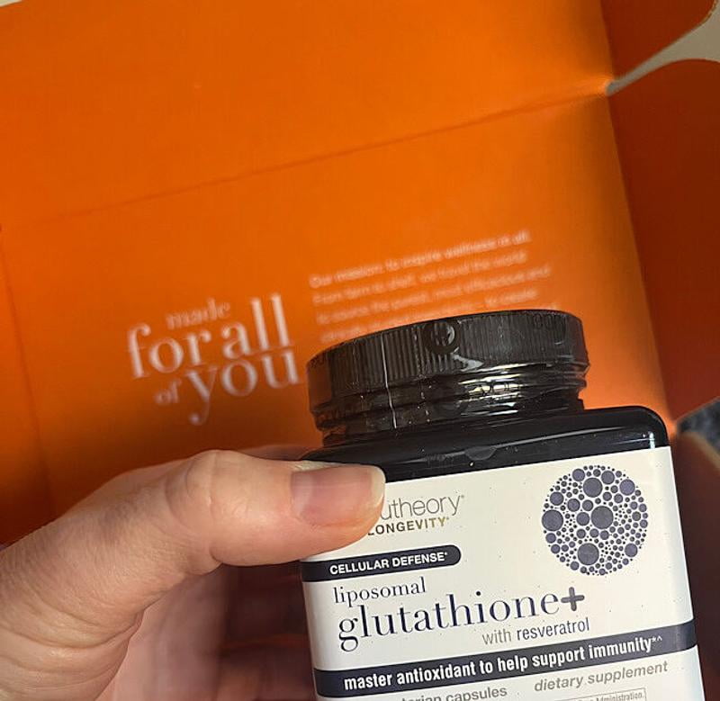 Youtheory Liposomal Glutathione+ with Resveratrol Capsules, 120 ct