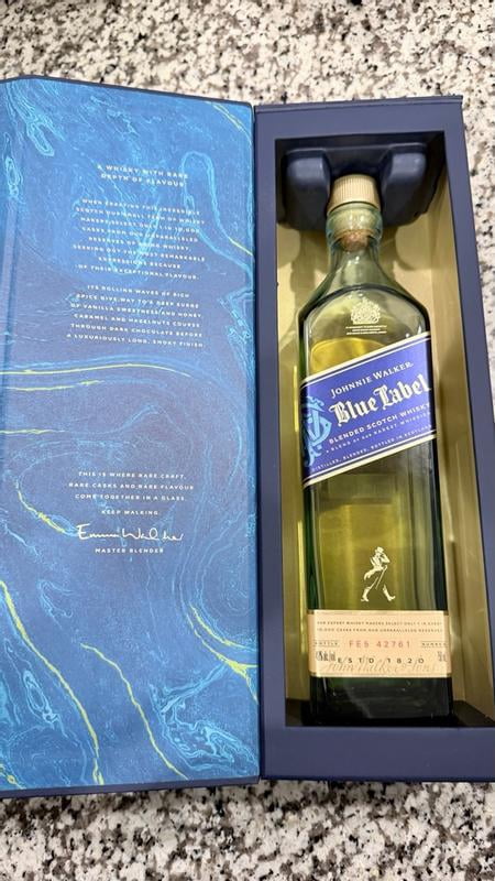 Johnnie Walker Blue Label Blended Scotch Whisky (750 ml