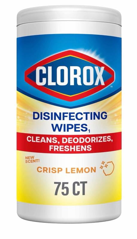 clorox wipes cigarette smell Disinfecting Wipes, Fresh Scent, 75 Count from CablesAndKits.com making them safe for use on a wide variety of hard Clorox Fresh Scent Bleach Free