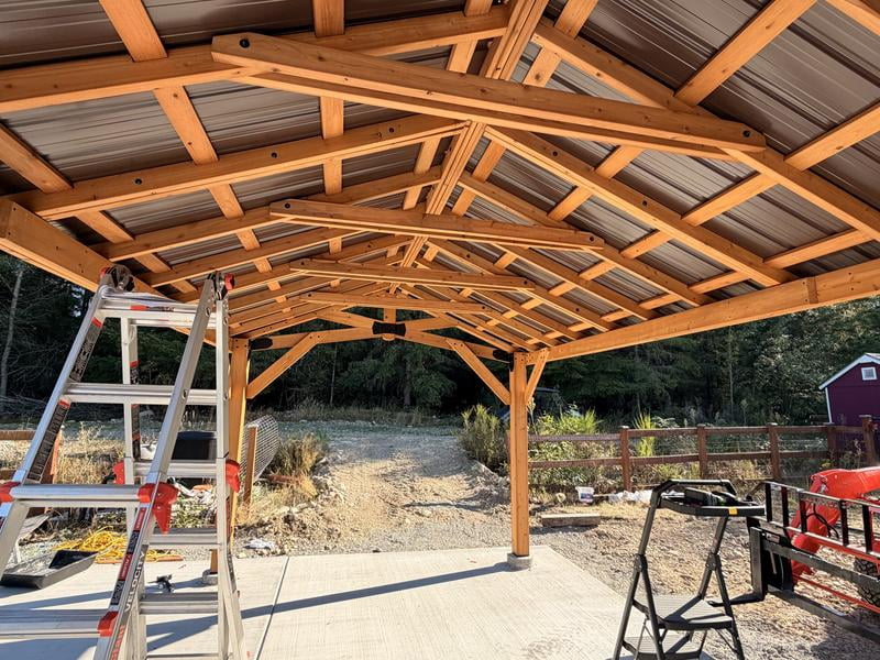 Backyard Discovery 12' x 10' Brindlewood Gazebo with Electric