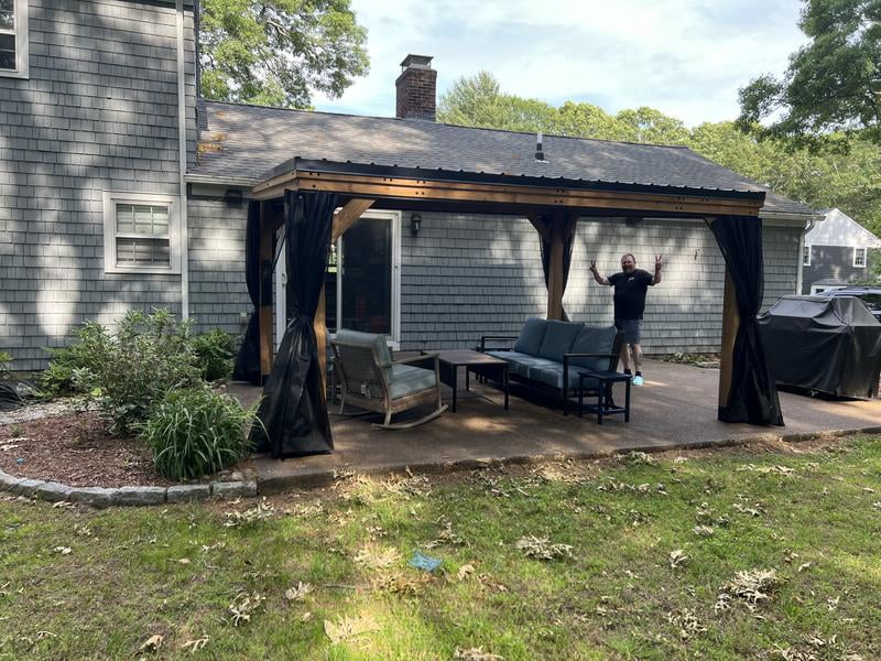 Customer reviews for Backyard Discovery 20' x 12' Kingsport Cedar