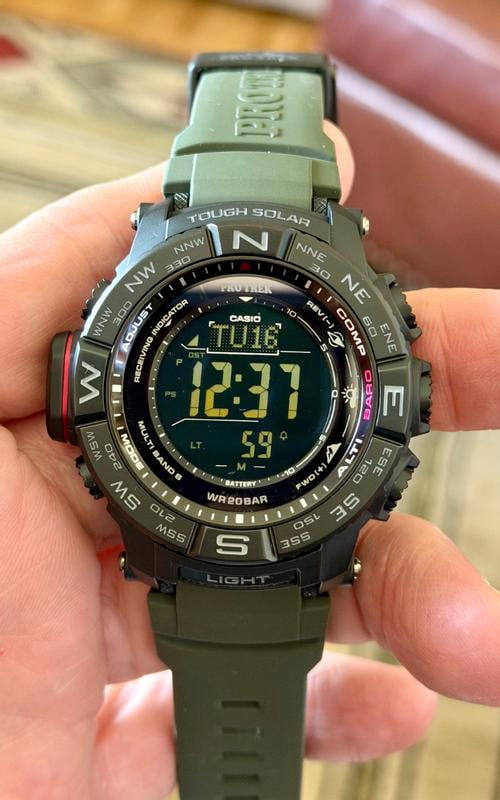Casio Men's Pro Trek Solar Atomic Triple-Sensor Watch - Samsclub.com
